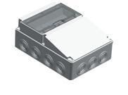 Боксы под автоматы выкл. и распаечные коробки МETEBOX